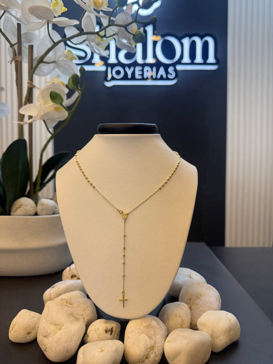 Elegante y delicado rosario